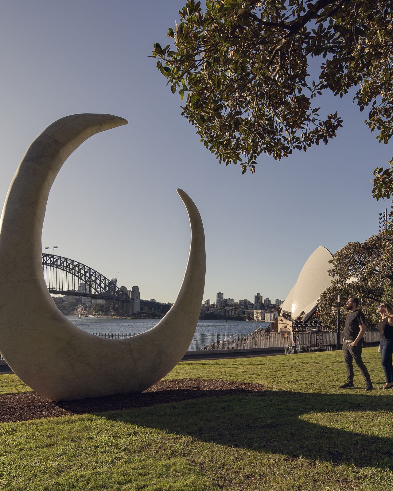 Monument to First Nations people unveiled on Gadigal Country