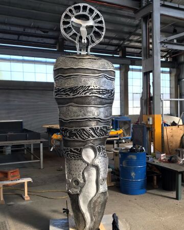 Kim Walmsley and Braham Stevens