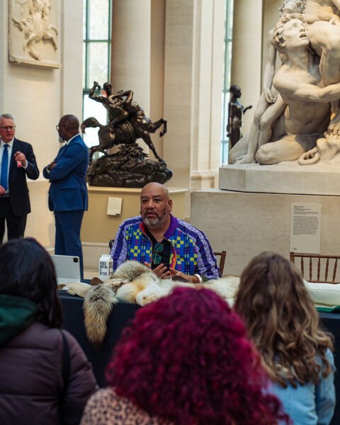 Jeffrey Gibson's Open Studio at The Met
